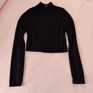 balletcore velvet top